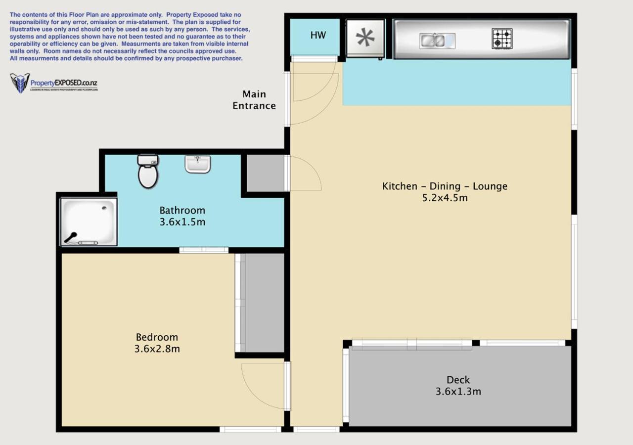 Qv Modern Design 1 Bedroom Apt With Wifi - 856 Auckland Esterno foto